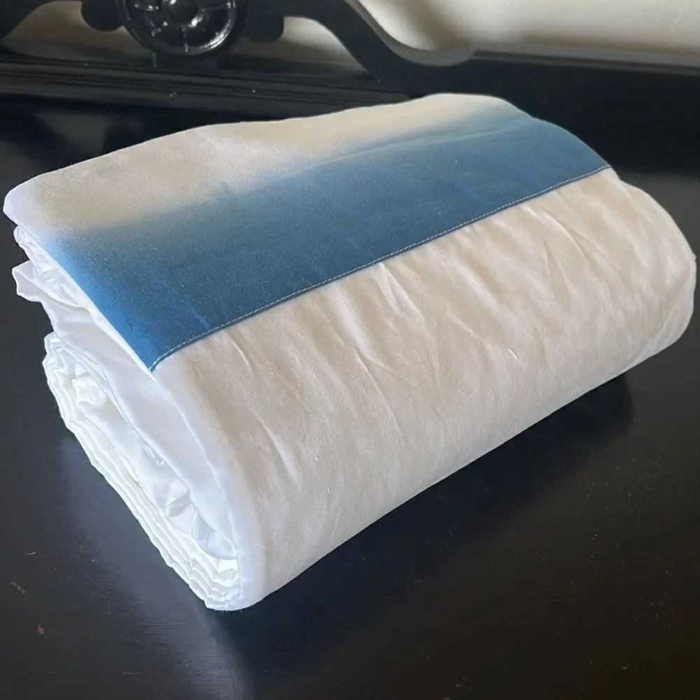 Pottery Barn Teen Organic Plant-Dyed Cuff Sheet Set
